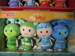 8 Hallmark Itty Bittys Rainbow Brite Hammy Indigo Red Butler Romeo Lucky Champ