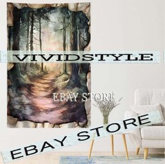 Woodland Path Tapestry Rosewood Trail warm tones rustic woodland 39X59 in