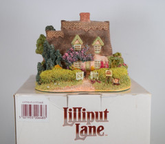 Lilliput Lane Cotman Cottage Signed piece, boxed and with a deed.