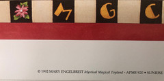 Vintage Mary Engelbreit Poster, Mystical Magical Toyland, 16″x20″, 1992 Unframed