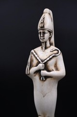 Osiris God Statue Ancient Egyptian Stone Sculpture Pharaonic Artifact Figurine