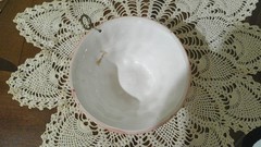 ABC MEDIUM RED ON WHITE WALL DECORATION APPROX. 5″ ACROSS