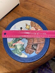 Disney 😊 Peter Pan Croc 3D Relief Plate It’s the Croc Tic-Toc-Tic-Toc