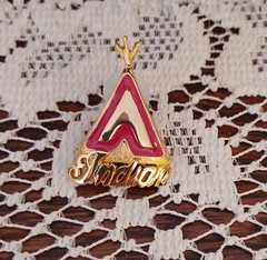 INDIAN MOTORCYCLE pendant RARE VINTAGE1992 Honoring 99 years BEAUTIFUL!!