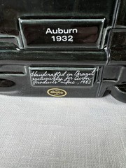 VTG Avon 1932 Auburn Boattail Speedster Figurine Car MINT In Box 1983 Brazil