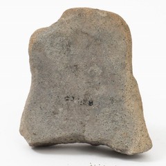 Authentic Pre-Columbian Stone Artifact Deity Head Figural Artifact 2-3/4″ Wide