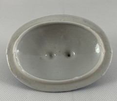 Blue Willow Tureen Lidded Doll Dish Dish Platter Japan