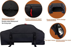 Winch Cover, Heavy Duty Waterproof UV Resistant Accessories for Electric Winches