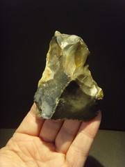 Lower Paleolithic – Fine Acheulean trihedral scraper. c.500,000+ BP.
