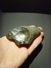 Lower Paleolithic – Fine Acheulean oblique ‘handled’ scraper. c.450,000 BP.