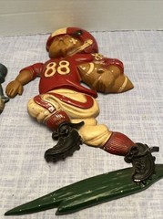 1976 HOMCO SEXTON RUNNING BACK # 88 CENTER #12 WIDE RECEIVER #1 METAL DECOR NFL