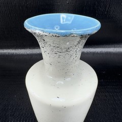 Loma of Arizona Pottery Southwestern Vase Vessel Blue Bird Pottery Stoneware VTG