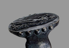 300 BC Ancient Greek Silver Ring Aphrodite goddess love, lust, beauty, pleasure
