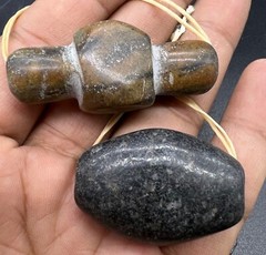 Collection Of Pair Ancient Bactrian Jasper Stone & Tiger Indo Greek
