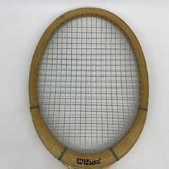 VTG 1970s Wilson Jet Billie Jean King Strata-Bow Blue 4 5/8 Tennis Racket 27″L