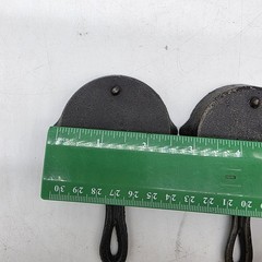 Lot Of 2 Miniature Cast Iron Skillet Trivets Lobster Light House Nautical Decor