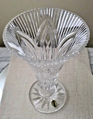 Waterford Rock of Cashel Vase Romance of Ireland Collection in Presentation Box