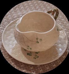 Vintage Irish Parian China From Belleek Pottery Ireland 13piece Variety Lot Mint