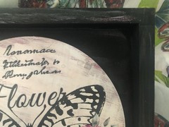 Butterfly/Rose Wall Decor