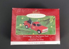 Hallmark ornament 1978 Dodge Li’l Red Express Keepsake Collector’s Truck 2000