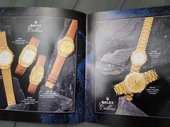 1995 Rolex “The World of Rolex” Catalog Booklet – Swiss Printed- Dealer Copy