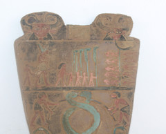 PHARAONIC ANCIENT EGYPTIAN ANTIQUE NARMER Lower Double Stella Stela 31st Century