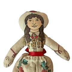 Annie Oakley Cloth Doll Toy Hallmark Cards February 1979