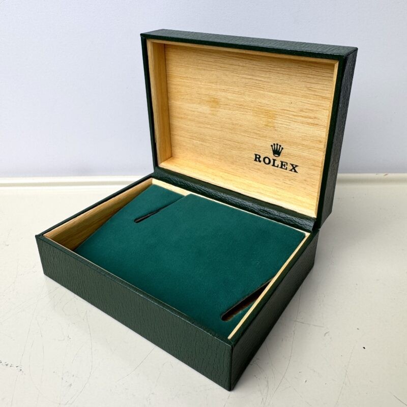 Box for Rolex Wristwatch Box Case Rolex Watch Box Tin Vintage 80s Old