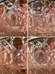 Antique Small Levi & Salaman Glass Jar Pot Sterling Silver Lid Art Nouveau 1900s