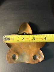 3 Copper Pieces Vase Tray & Star Shaped Decoration