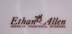 Ethan Allen Set Of 2 Salad Plates American Traditional Interiors Eagle 13 Stars