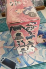 Azone International Custom Lily Type-C Doll Dark Brown Used + Weiss Schwarz SSP