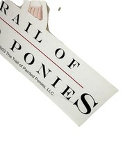 2003 Westland Trail of Painted Ponies Horse Cardboard Display Sign Promo 16″x14″
