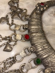 Antique Afghan Silver Pendant for Royal Families Jewelry 18th-19thCentury 42
