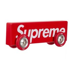 Supreme Vilac Box Logo Wooden Toy Car Made in France Red Collectible