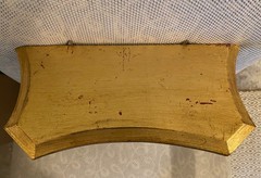 Vintage Italian Neoclassical Gilt Wood Wall Bracket Decoration