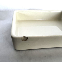 Wedgwood Etruria & Barlaston Trinket Box Queen’s Ware England w/Tiger RARE! B710