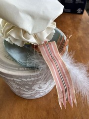 Vintage Pipkin & Bonnet Miniature Replica Pink Bibi Hat And Box Ireland 1990’s