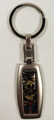 Korean Traditional Jage Mother Of Pearl Metal Key Chain Luxury