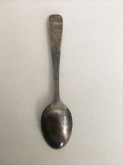 Vintage Souvenir Spoon Collectible Unknown Logo TH Marthinsen Norway 5.3/8”