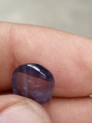 Ancient beautiful sapphire color cabochon Unknowns stone from Afghanistan