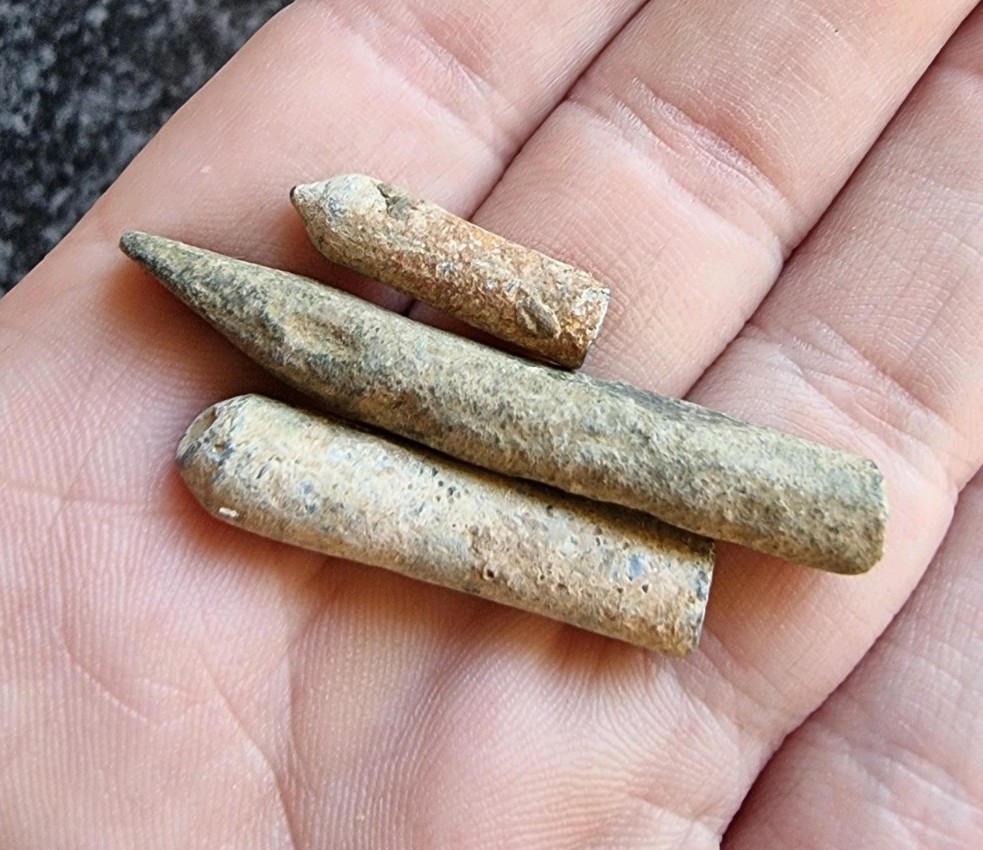 Roman Lead Stylus Writing Tools Antique Metal Detecting Finds