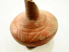 Pre-Columbian Tlatilco Incised Terracotta Bowl circa 1500-1000 BC CAA-225