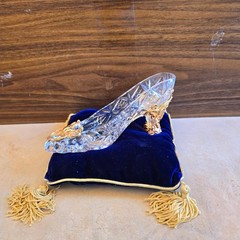Vintage 1991 24k Gold Plated Franklin Mint Cinderella Golden Crystal Collection