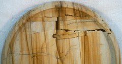 Picture Jasper Stone Vase / Bowl Display Stand