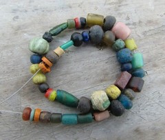 ancient beautiful Roman glass tiny beads From Afghanistan