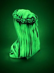 Neil Eyre Designs Halloween horror Ghost Veiled Woman Lady Veil Glow in dark