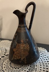 Ancient Greek Oinochoe (wine jug) museum replica