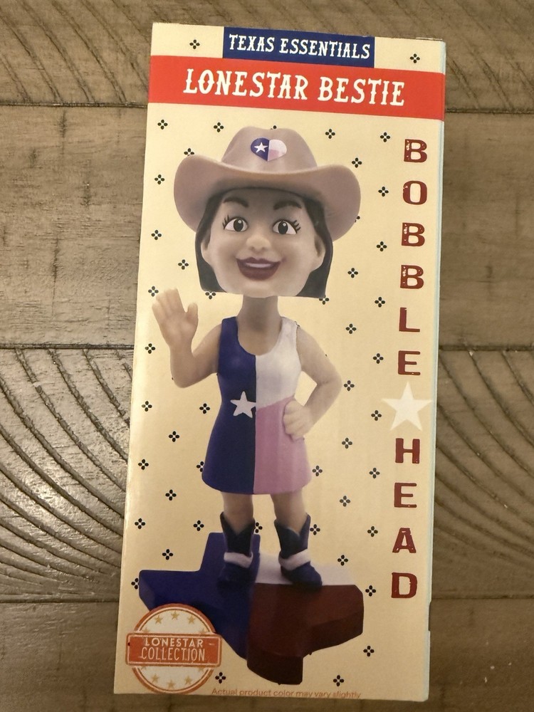 Bobblehead 7” L ONESTAR TEXAS BESTIE BRAND NEW
