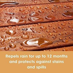 Teak Oil | Wood Oil Protects & Cleans Outdoor & Indoor Furniture | Restores &…